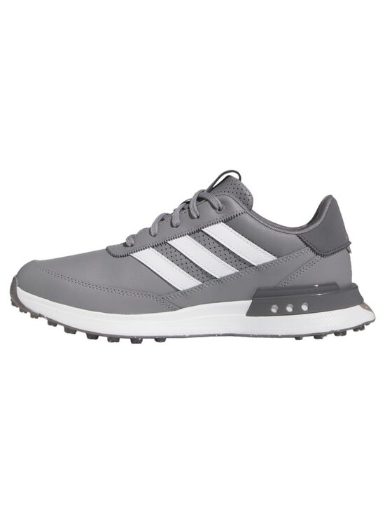 adidas S2g 24 - Size 10 Mens Leather Spikeless Golf Shoes Grey White IE3320 NEW main image 5